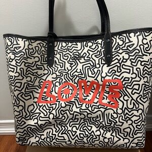 Keith Haring X Coach reversible tote bag